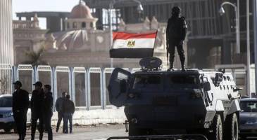 شش کشته در حمله به ایست بازرسی پلیس مصر