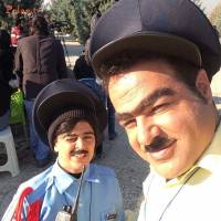 امیر سهیلی و امیر محمد با گریمی متفاوت!