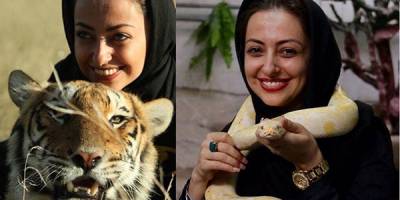 گشتی نفس گیر در دهکده حیوانات “نفیسه روشن”+تصاویر