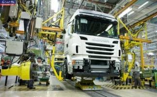 تولید شش خودروی سنگین متوقف شد