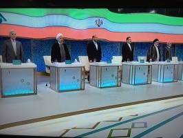 اولین مناظره نامزدهای انتخابات ریاست‌جمهوری آغاز شد