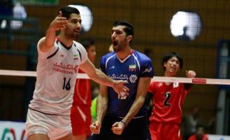  امیدهای والیبال ایران بر بام آسیا