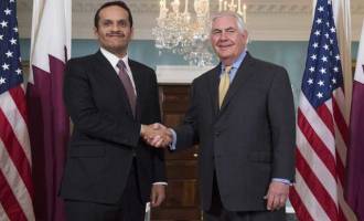 وزیر خارجه قطر: توافقنامه آستانه جایگزینی برای کناره‌ رفتن اسد نیست
