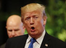 ترامپ، رهبر کره‌شمالی را «توله سگ مریض» خواند