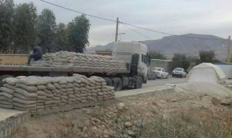 سیمان به قصرشیرین رسید