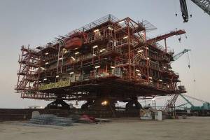 سکوی فاز ۲۲ پارس جنوبی؛ثمره اعتماد به داخل