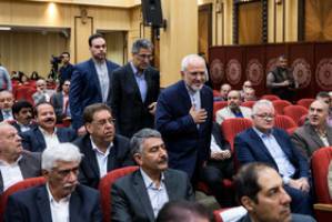 جلسه اتاق بازرگانی ایران با حضور ظریف