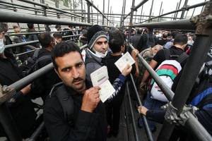 یک میلیون زائر از کشور خارج شدند