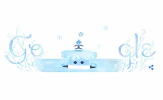 تغییر لوگوی گوگل به مناسبت «انقلاب زمستانی»
