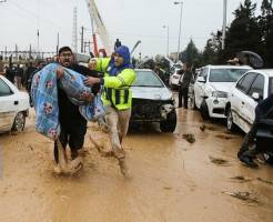 سیل‌های اخیر ۱۷ میلیارد تومان به شبکه برق آسیب زد