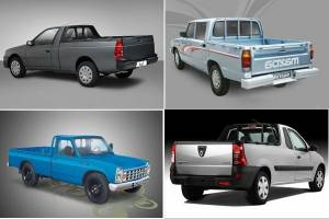 جدیدترین وضعیت کیفی وانت‌های داخلی