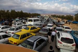 ترافیک سنگین محور ایلام-مهران