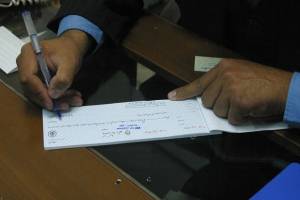 ۱۲۳هزار میلیارد تومان چک نقد شد