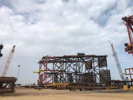 آغاز عملیات بارگیری جکت سکوی ۱۱B طلسم توسعه فاز ۱۱ پارس‌جنوبی شکسته شد