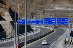 بازگشت به عقب در آزادراه تهران شمال