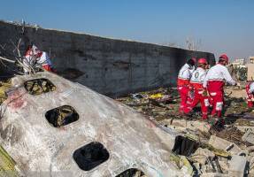 آغاز بازیابی اطلاعات جعبه سیاه هواپیمای اوکراینی