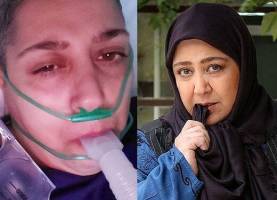 نوشته شهره لرستانی از روی تخت آی‌سی‌یو برای درگذشت علی سلیمانی + عکس