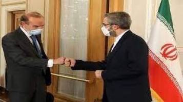 باقری و مورا در بروکسل با یکدیگر دیدار کردند