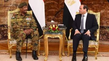 اولین سفر البرهان به مصر پس از کودتای اکتبر سودان