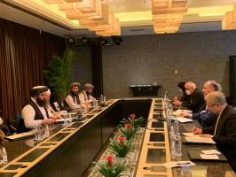 دیدار امیرعبداللهیان و وزیر خارجه طالبان / درخواست ایران: تشکیل دولت فراگیر و رعایت حقوق زنان افغانستان