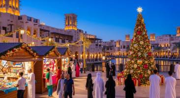 کریسمس در دبی ۲۰۲۶؛ جشنی  گرم اما کاملا برفی!