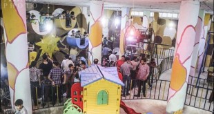 شهربازی زیرزمینی در سوریه + تصاویر