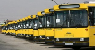 تردد اتوبوس‌های پاک در تهران