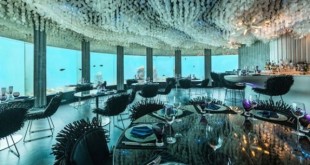 رستورانی رویایی در عمق آب های مالدیو