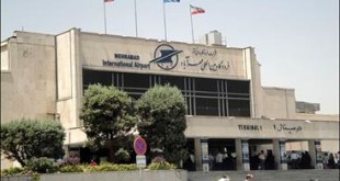 یک فروند هواپیما بدون چرخ در فرودگاه مهرآباد فرود آمد