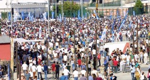 راهپیمایی بزرگ مردم ترکیه در حمایت از برقراری صلح