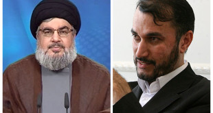 رایزنی امیرعبداللهیان با سید حسن نصرالله