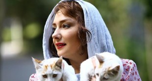 پارک نوردی هانیه توسلی با گربه های دست آموزش + گزارش تصویری