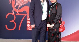 نیوشا ضیغمی در سومین روز جشنواره فیلم مسکو!