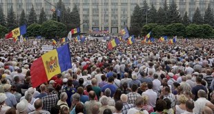 تظاهرات علیه فساد مالی در مولداوی