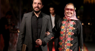 تیپ خاص کتایون ریاحی و پسرش در مراسم جشن ملی سینما!