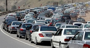 ترافیک نیمه‌سنگین در آزادراه‌های قزوین - کرج و کرج - تهران
