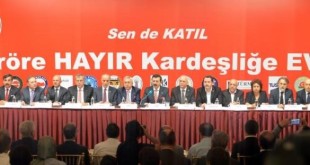 برگزاری تظاهرات سازمان‌ها و اتحادیه‌ها در ترکیه علیه تروریسم