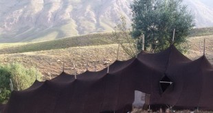 تبلور هنر هنرمندان محیطی در سیاه‌چادرها