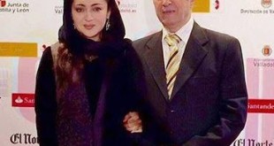 نیکی کریمی و پدرش در افتتاحيه جشنواره والادوليد در اسپانيا