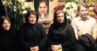 هنرمندان در مراسم چهلم هما روستا در کالیفرنیا!