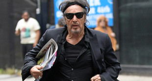 فرار آل پاچینو از دست طرفداران و عکاسان! | گزارش تصویری