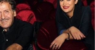 سلفی بهاره افشاری در کنار اسطوره کودکی اش!