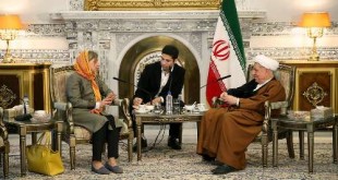 دیدار سفیر و اساتید نروژی با آیت الله هاشمی رفسنجانی