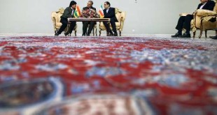 ورود روسای جمهور شرکت کننده در اجلاس کشورهای صادرکننده گاز