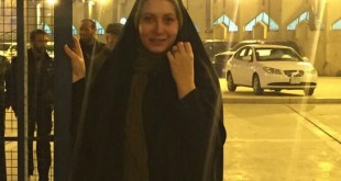 بازیگر معروف زن هم به راهپیمایی اربعین رفت!