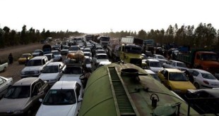 وضعیت ترافیکی جاده‌های منتهی به سه پایانه مرزی