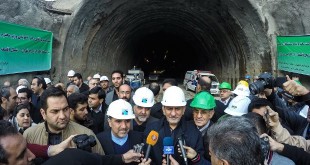 بازدید معاون اول رییس جمهور از آزاد راه تهران شمال