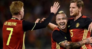 بلژیک تیم سال ۲۰۱۵ فیفا شد