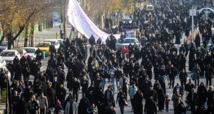 آغاز راهپیمایی بزرگ اربعین در تهران